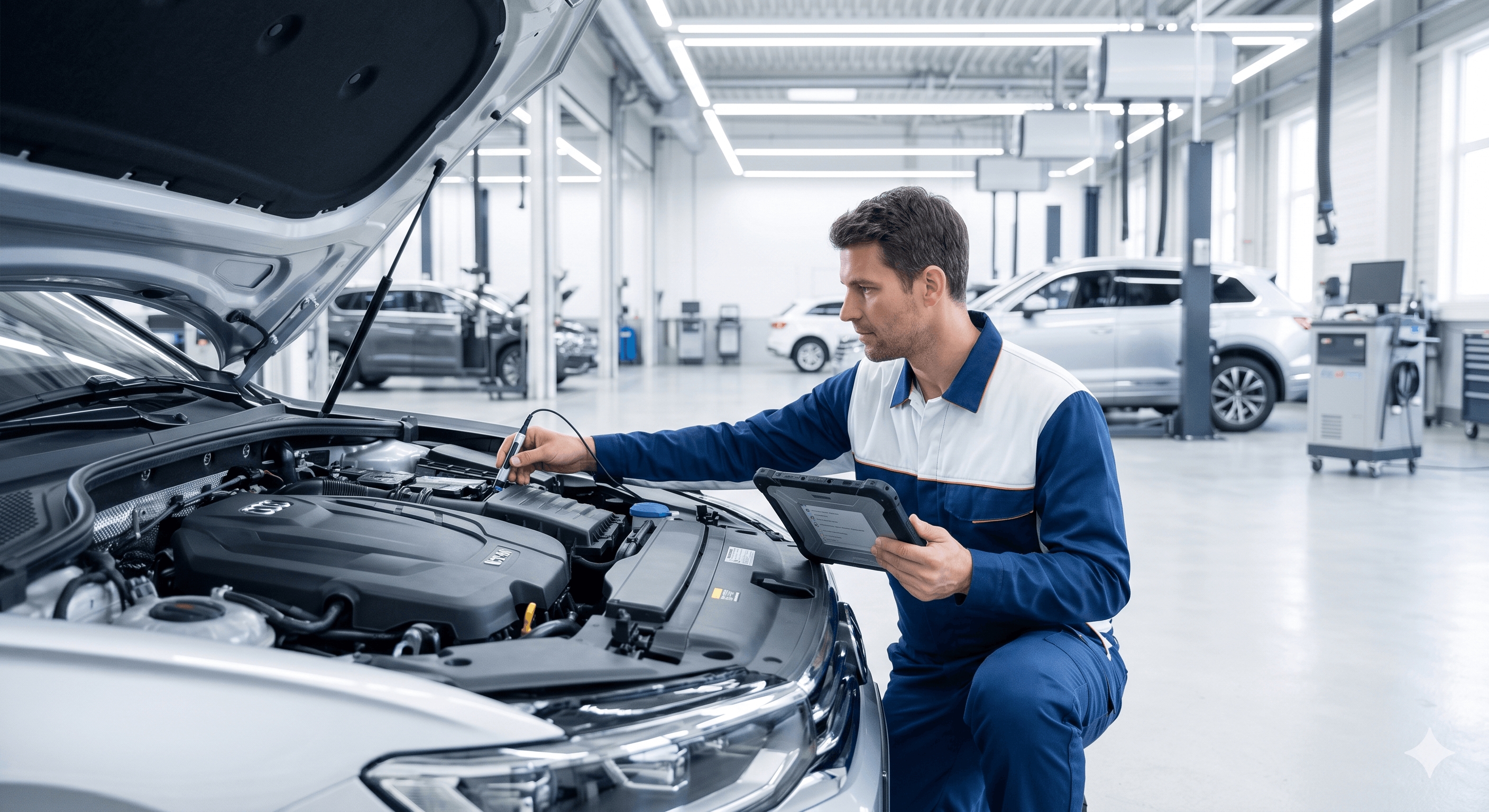 Professional vehicle performance and appearance inspection